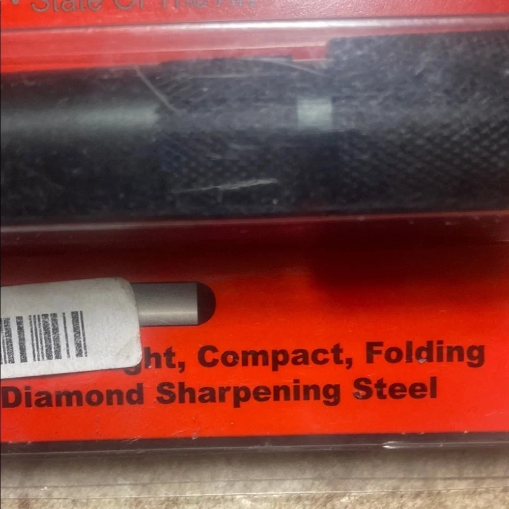 The Ultimate Edge Diamond Sharpening Steel NWT Knife Sharpener